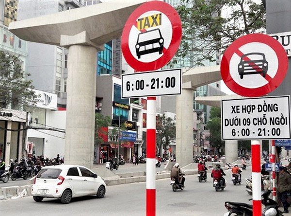 từ ngày 1/7 lái xe lưu ý các biển cấm xe tải