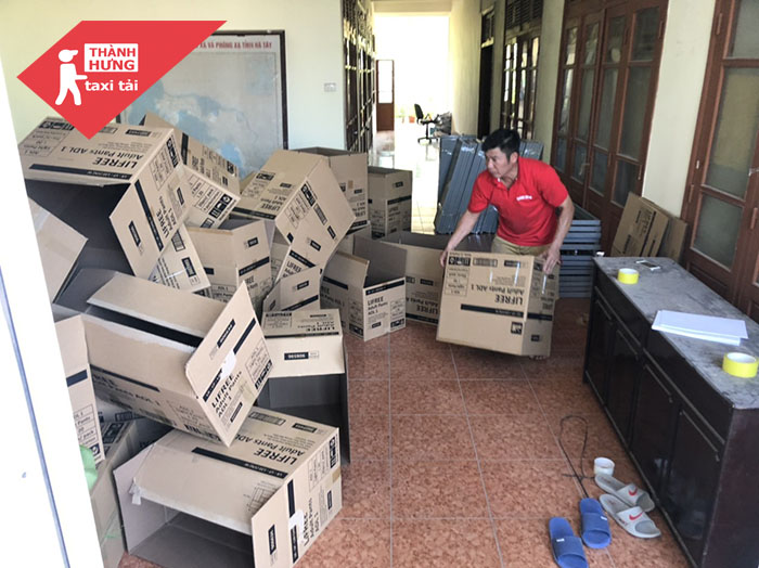 sử dụng thùng carton hiệu quả khi chuyển nhà
