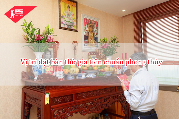 vị trí đặt bàn thờ gia tiên