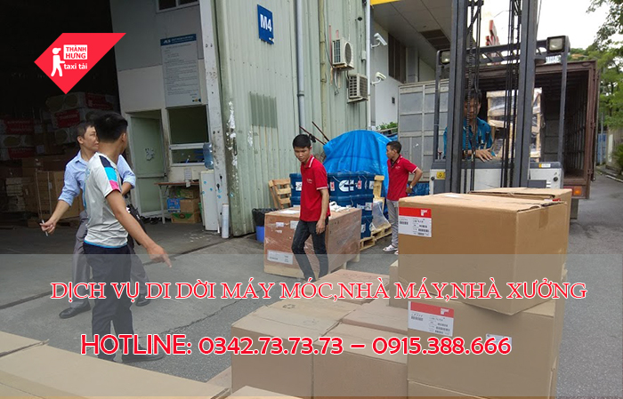 dịch vụ chuyển nhà máy công xưởng