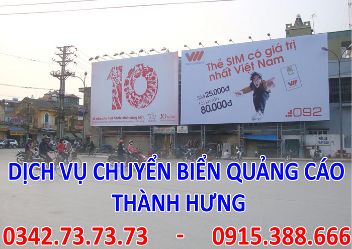 Dịch vụ chuyển biển quảng cáo tại Hà Nội giá rẻ LH: 0915388666