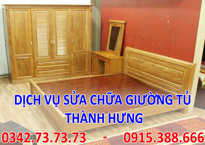 Tìm thợ sửa giường tủ tại Hà Nội giá rẻ