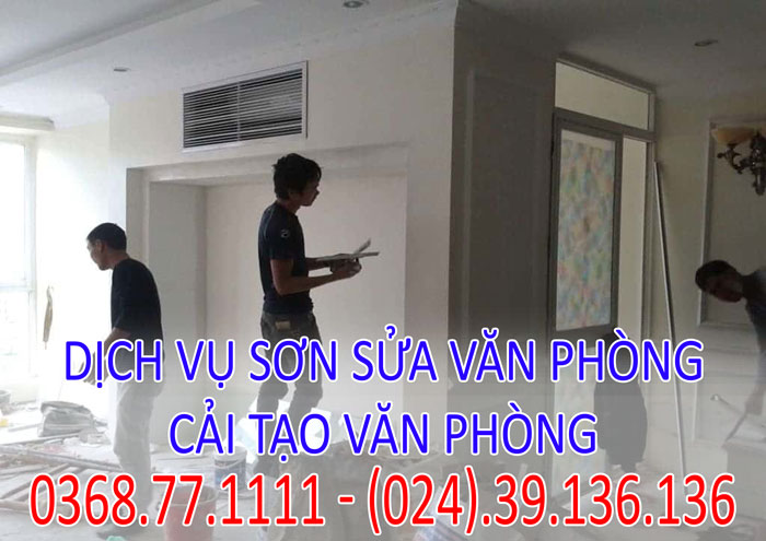 Dịch vụ sơn sửa văn phòng giá rẻ Dịch vụ sơn sửa văn phòng giá rẻ
