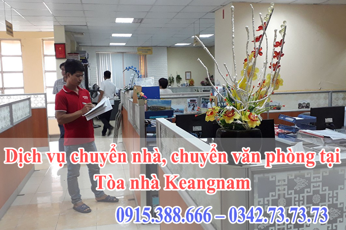 Dịch vụ chuyển nhà, chuyển văn phòng trọn gói tại Tòa nhà Keangnam Hà Nội