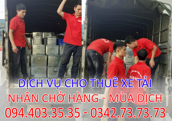 Cho thuê xe tải chở hàng Hà Nội đi Tiền Giang giá rẻ