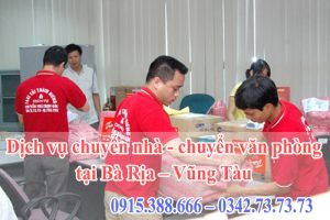 Dịch vụ chuyển nhà - chuyển văn phòng tại Bà Rịa – Vũng Tàu