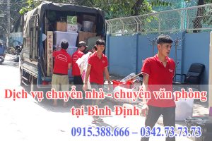 Dịch vụ chuyển nhà - chuyển văn phòng tại Bình Định