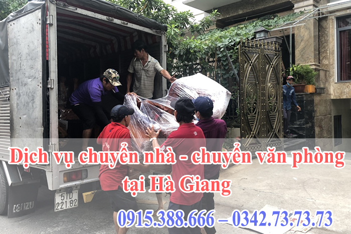 Dịch vụ chuyển nhà - chuyển văn phòng tại Hà Giang 