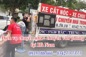 Dịch vụ chuyển nhà - chuyển văn phòng tại Hà Nam