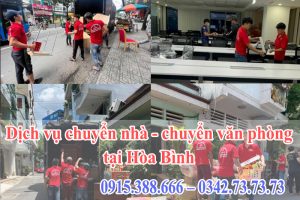 Dịch vụ chuyển nhà - chuyển văn phòng tại Hòa Bình
