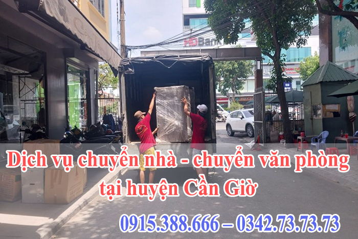 Dịch vụ chuyển nhà - chuyển văn phòng tại huyện Cần Giờ