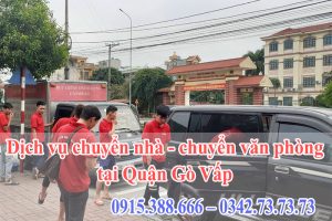 Dịch vụ chuyển nhà - chuyển văn phòng tại Quận Gò Vấp