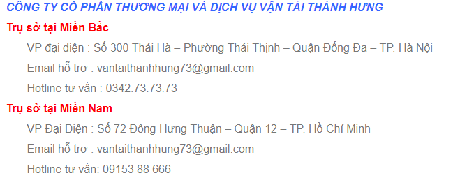 Dịch vụ chuyển nhà - chuyển văn phòng tại Quảng Bình tận tâm, chuyên nghiệp