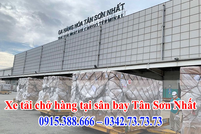 Thành Hưng cung cấp xe tải chở hàng tại sân bay Tân Sơn Nhất uy tín