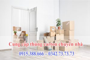 Địa chỉ cung cấp thùng carton chuyển nhà giá rẻ.
