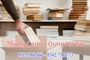 Thùng Carton Đựng Hồ Sơ, Tài Liệu văn phòng.