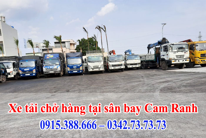 Thành Hưng cho thuê xe tải chở hàng tại sân bay Cam Ranh với nhiều hình thức