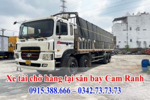 Thành Hưng cho thuê xe tải chở hàng tại sân bay Cam Ranh với nhiều hình thức