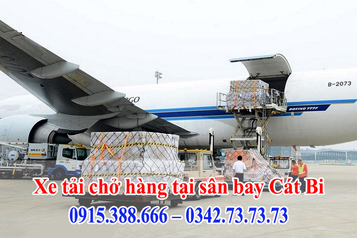 Nhu cầu thuê xe tải chở hàng tại sân bay Cát Bi là rất lớn