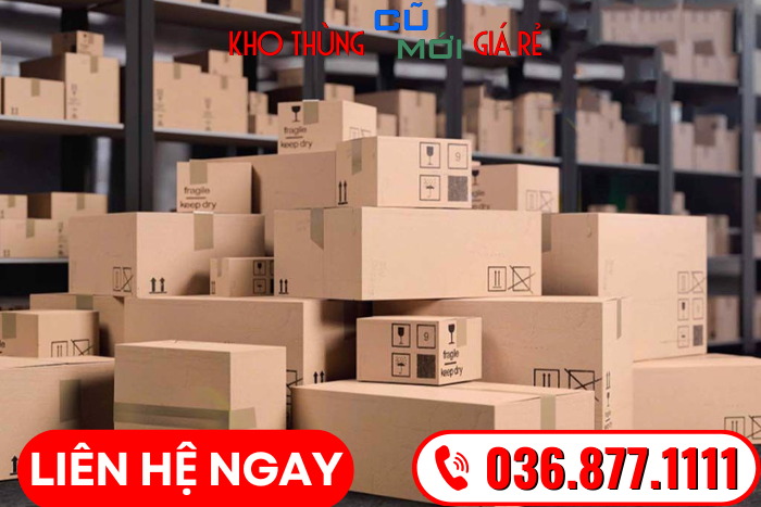 thung-carton-nho Các loại thùng carton nhỏ phổ biến tại Thành Hưng