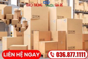 bán thùng carton đựng rượu giá rẻ