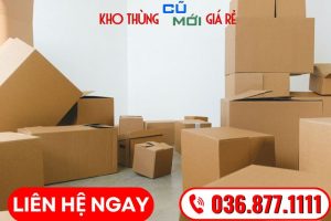 Cung cấp thùng carton Sóc Trăng