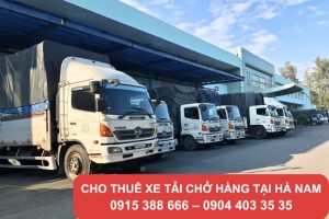 Thành Hưng cho thuê xe tải chở hàng, chuyển nhà, chuyển văn phòng