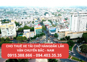 dịch vụ thuê xe tải chở hàng Đắk Lắk của Thành Hưng