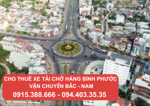 Cho thuê xe tải chở hàng Bình Phước