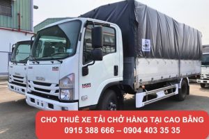 Thành Hưng cho thuê xe tải chở hàng Cao Bằng với nhiều hình thức