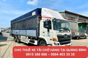 Thành Hưng sở hữu hệ thống xe tải đa dạng tại Quảng Bình