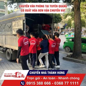 Chuyển văn phòng tại Tuyên Quang