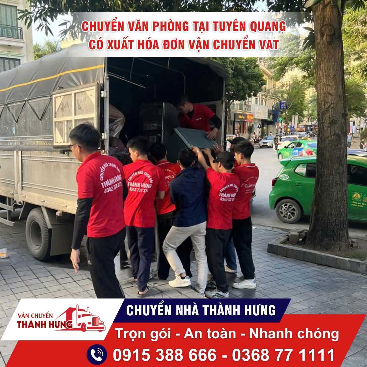 Chuyển văn phòng tại Tuyên Quang