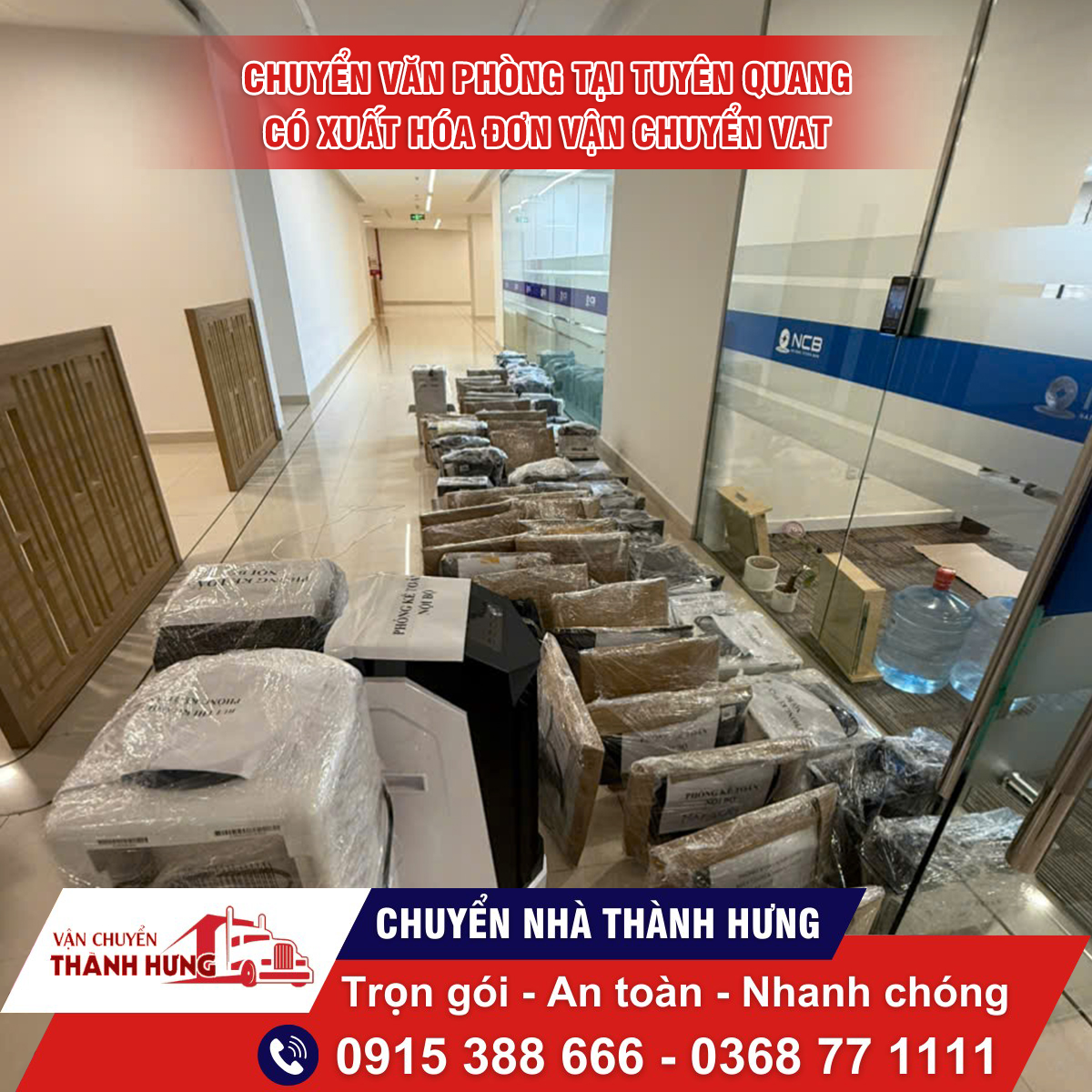 Dịch vụ chuyển văn phòng tại Tuyên Quang uy tín