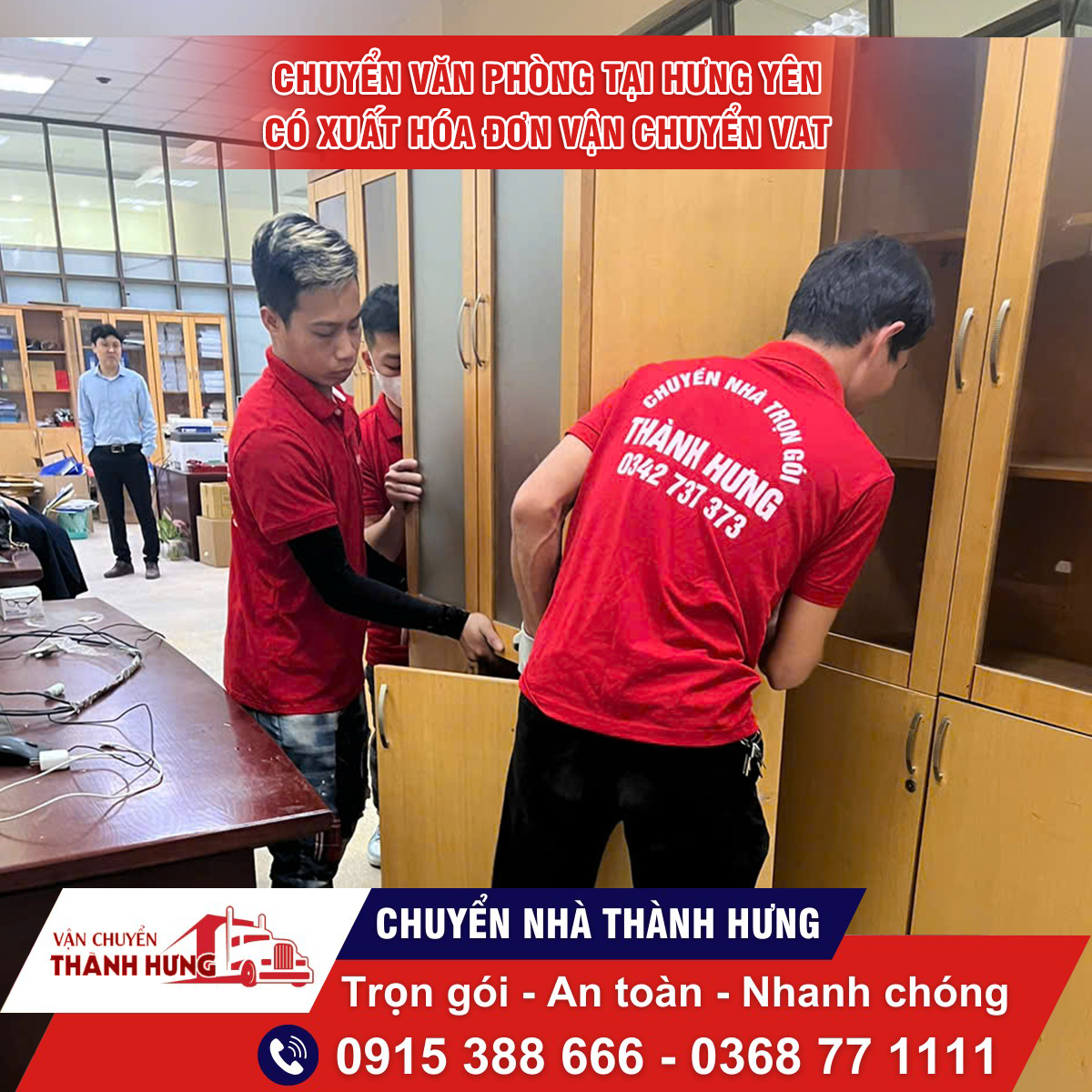 Dịch vụ Chuyển văn phòng tại Hưng Yên uy tín
