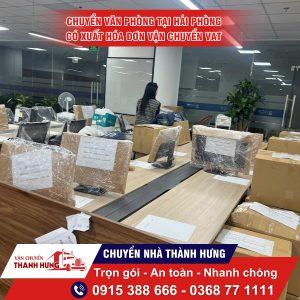 Chuyển văn phòng tại Hải Phòng
