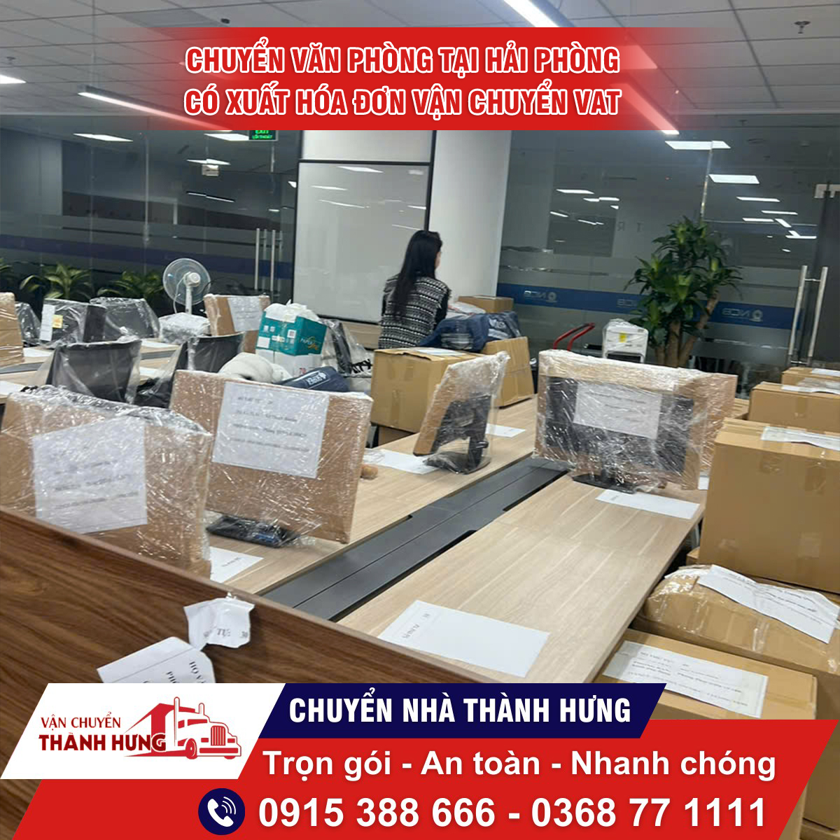 Chuyển văn phòng tại Hải Phòng Chuyển văn phòng tại Hải Phòng
