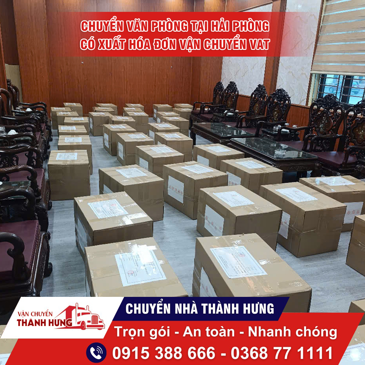 Dịch vụ Chuyển văn phòng tại Hải Phòng Dịch vụ Chuyển văn phòng tại Hải Phòng