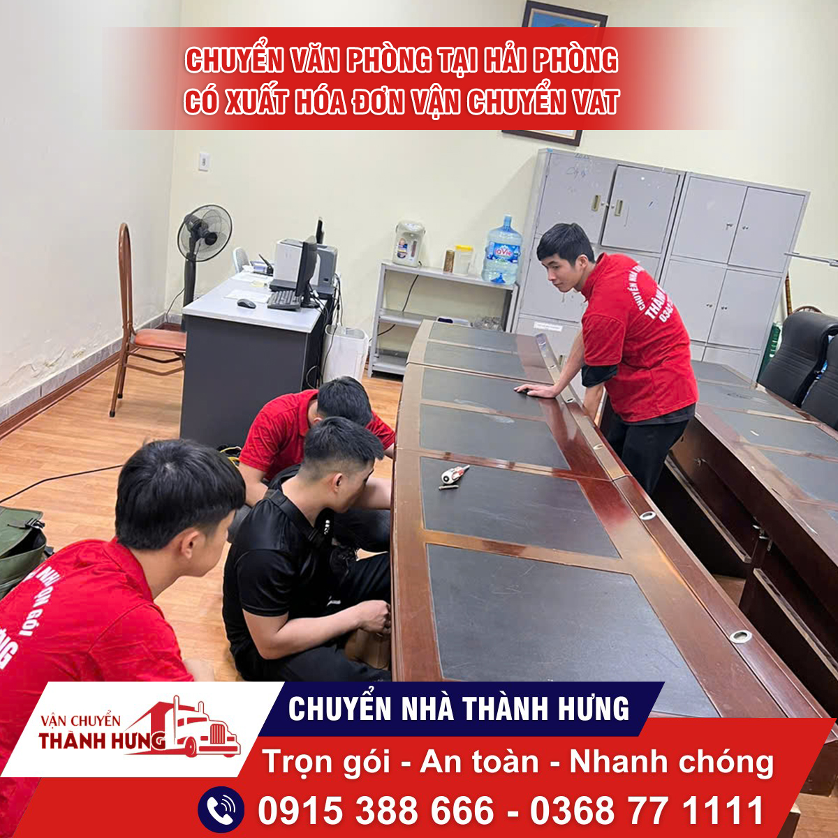 Chuyển văn phòng tại Hải Phòng chuyên nghiệp Chuyển văn phòng tại Hải Phòng chuyên nghiệp