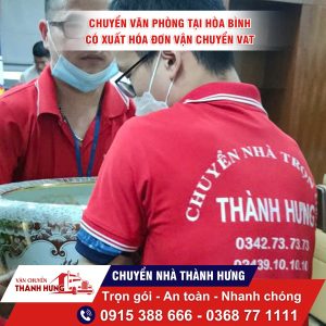 Chuyển văn phòng tại Hòa Bình