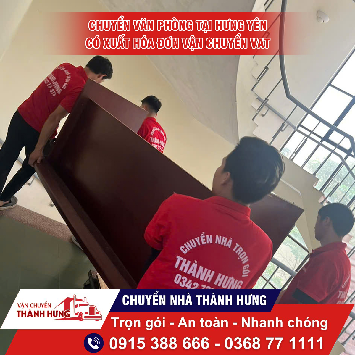 Dịch vụ Chuyển văn phòng tại Hưng Yên